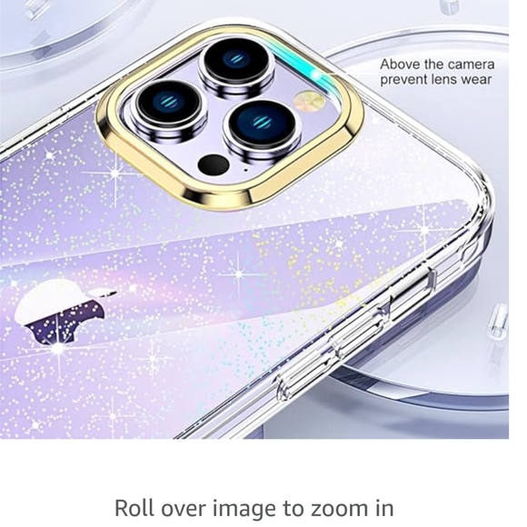 Sparkling glitters protective case for iPhone 14 pro 6.1 inch (348) - Picture 8 of 9